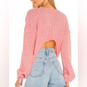 For Love And Lemons Dawn High Low Sweater Size XS